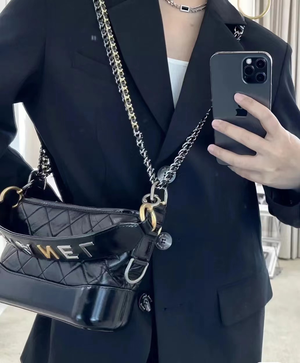 CHANEL ガブリエル ドゥ シャネル スモール ホーボー バッグ -4色