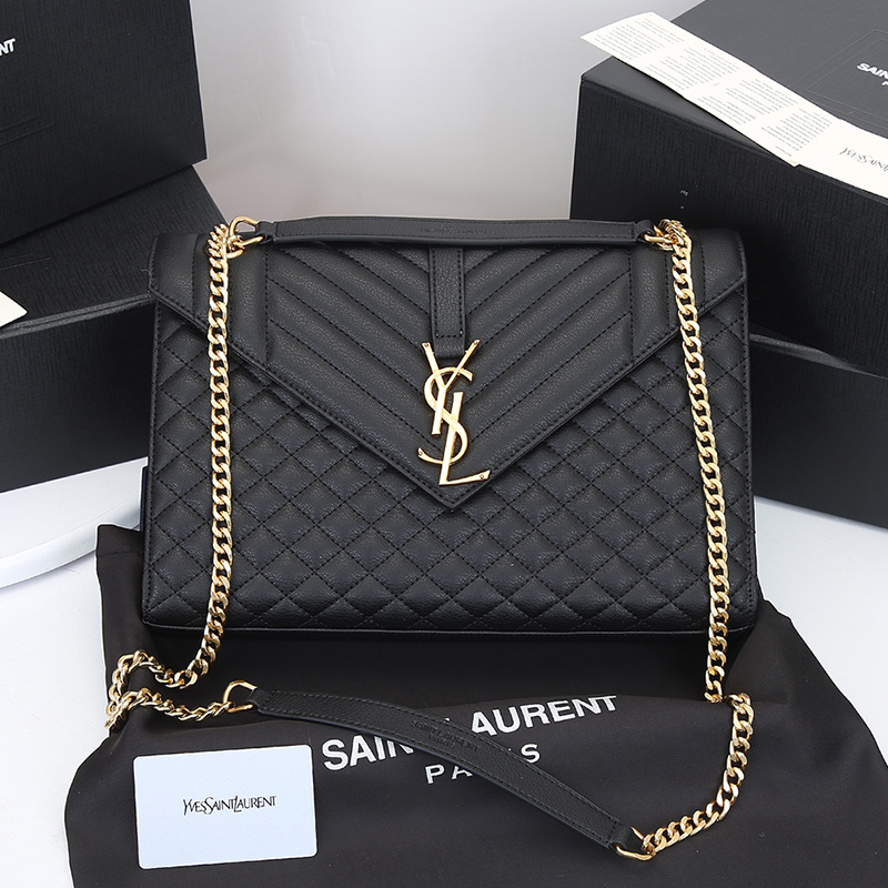 【SAINT LAURENT】 番号:1602  サイズ: 31x20x8cm