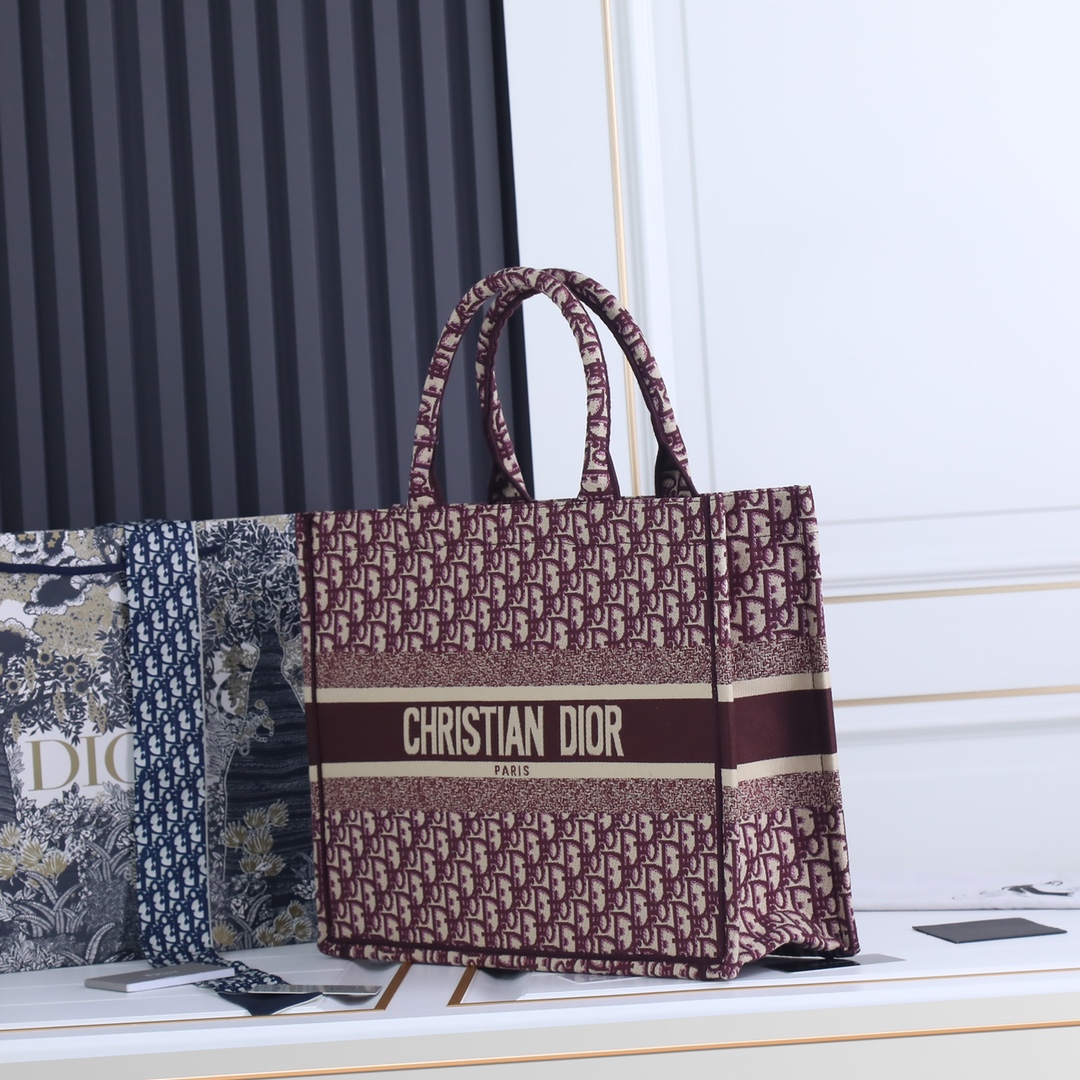 【DIOR】BOOK TOTE  -26.5x21x14CM -36x20x15cm-4色