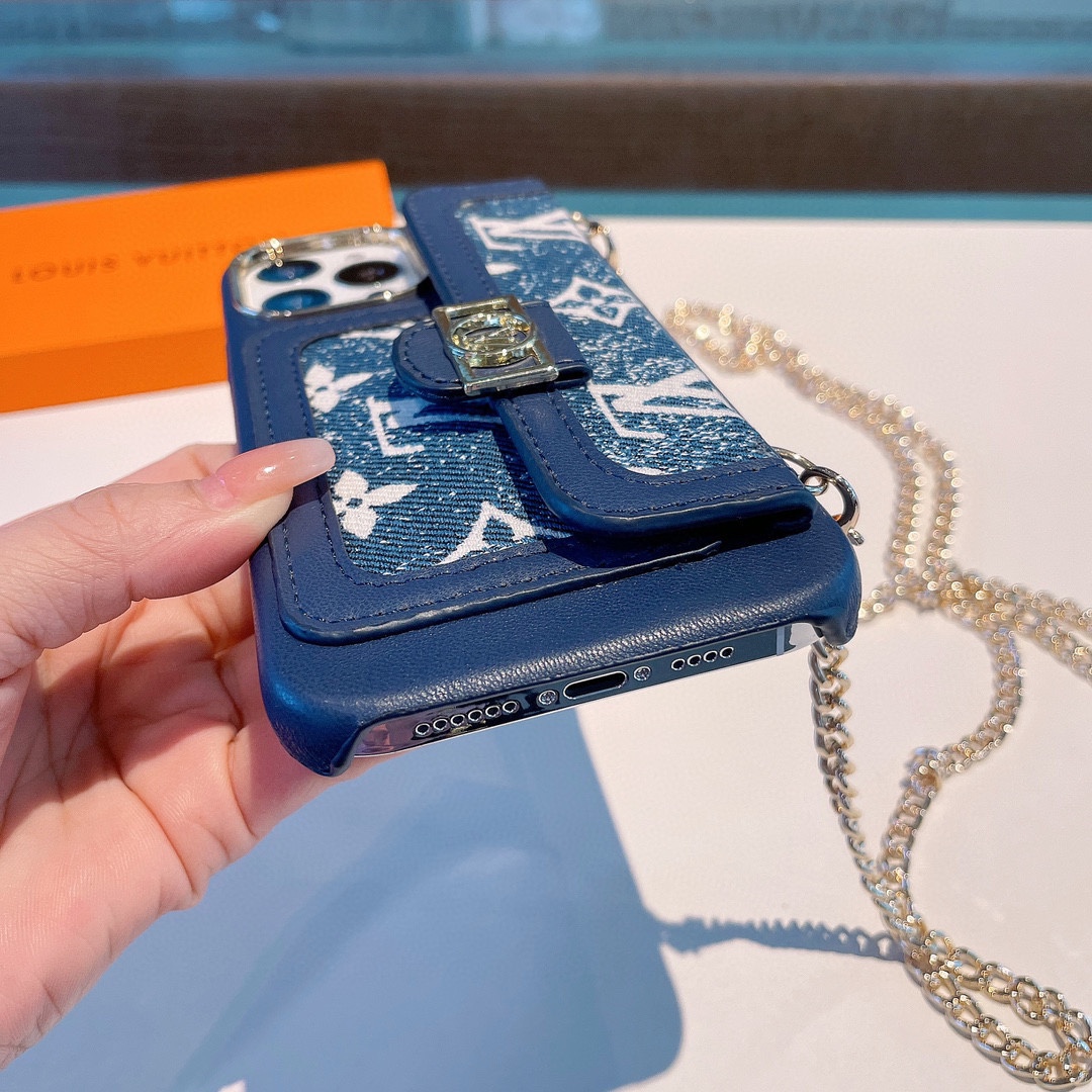 【スマホケース】LV 携帯カバー   -2色