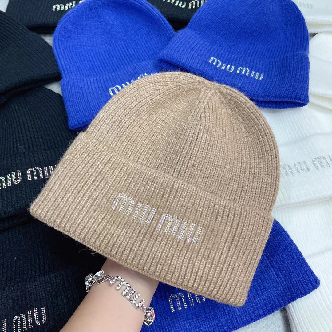 【キャップ 】MIUMIU  -4色