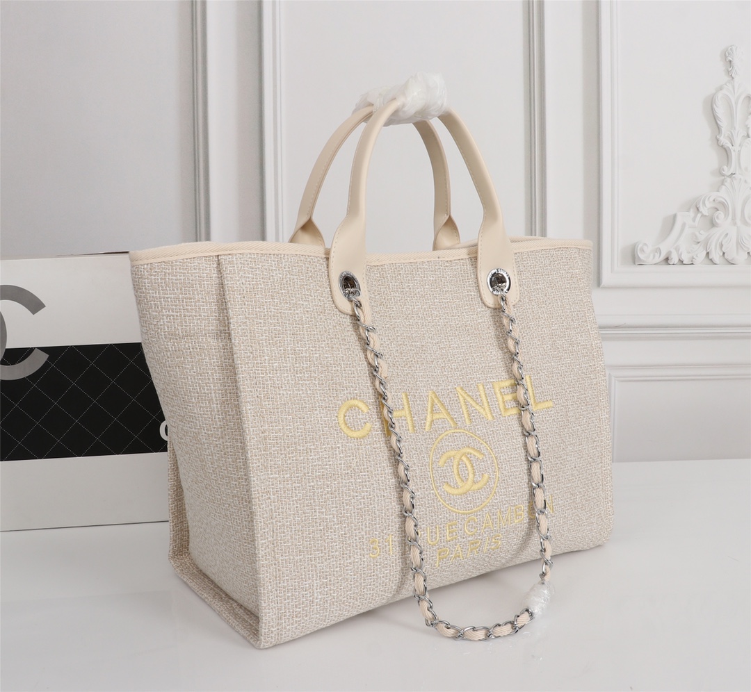 【シャネル】TOTE 38x30x12cm -12色