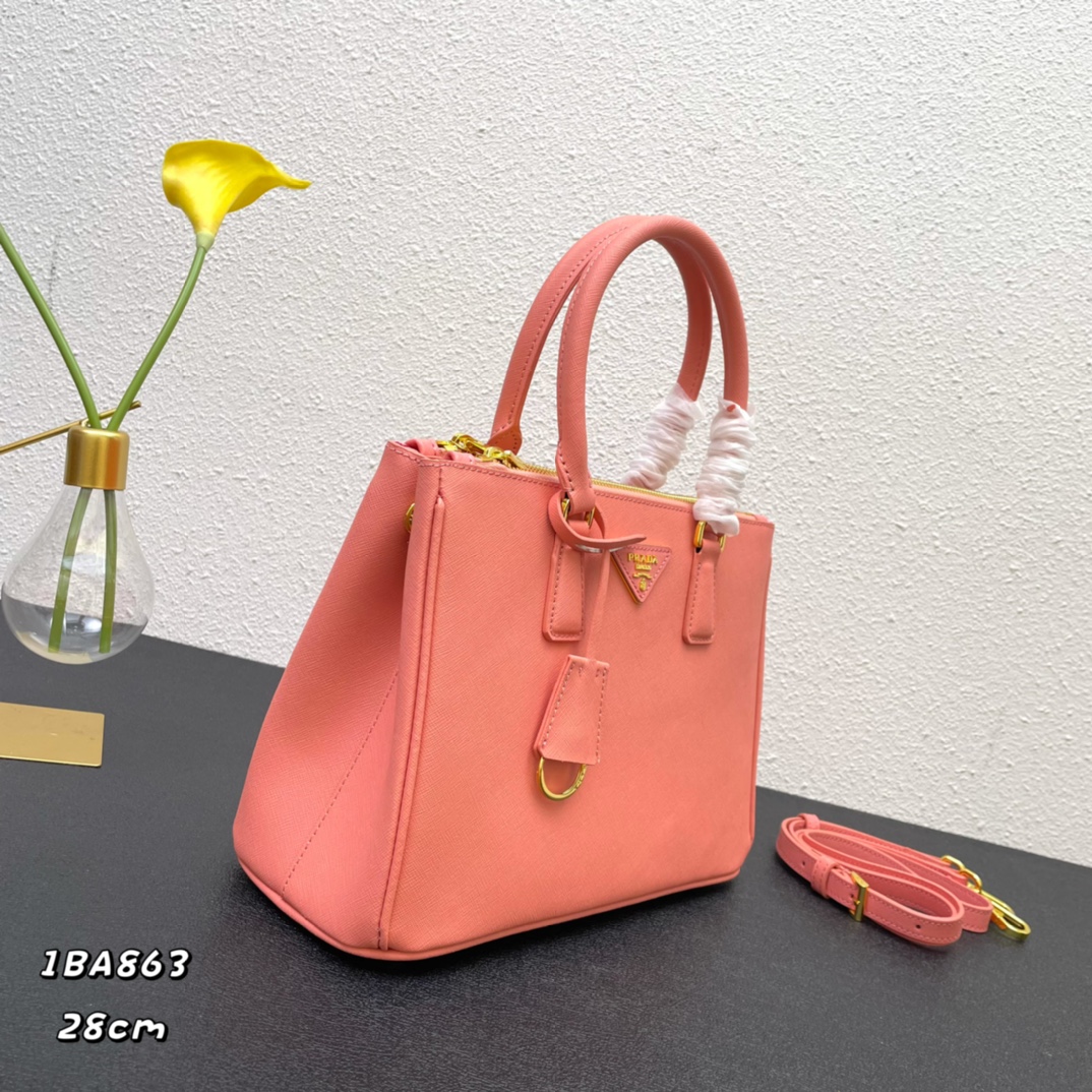 【PRADA】 Galleria    サイズ: 28-19.5-12cm -6色