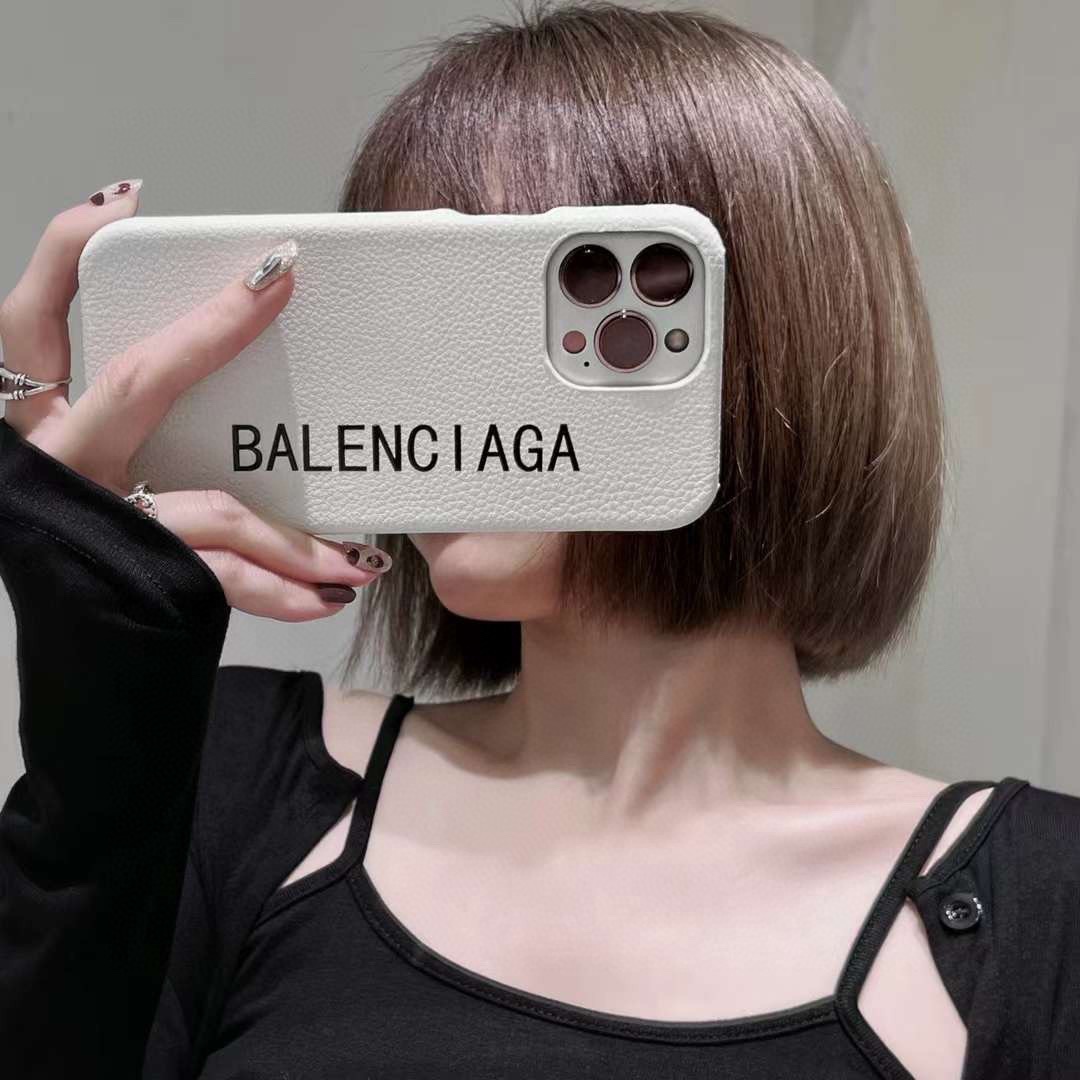 【スマホケース】BALENCIAGA  携帯カバー   -2色