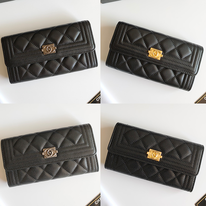 【CHANEL 】二つ折り財布  19-10-3CM