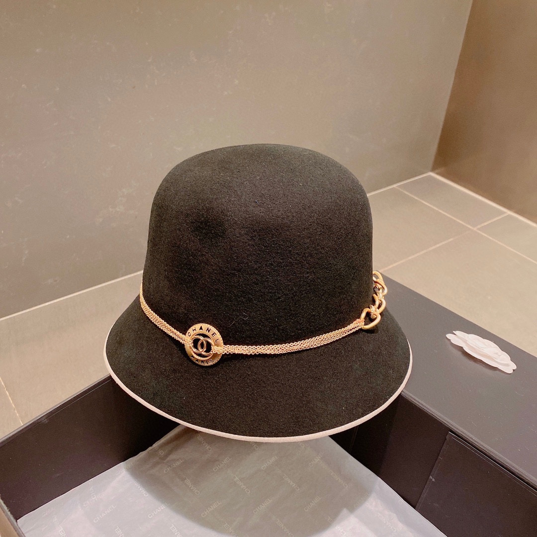 【キャップ 】CHANEL  頭周57CM  -3色