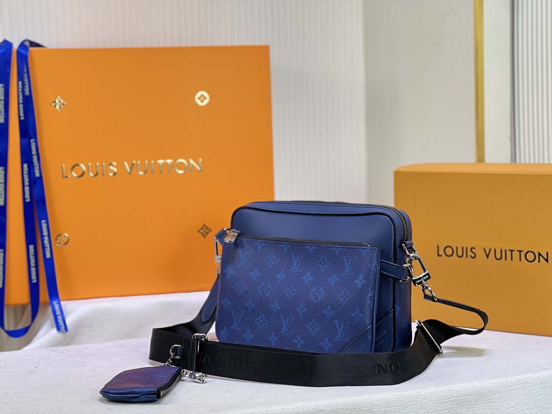 【LOUIS VUITTON】Trio  -25x18.5x7CM -4色