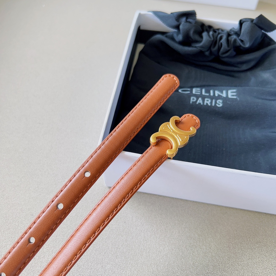 【Celine】 レディース  幅：3.5CM 長：95-115CM  -7色