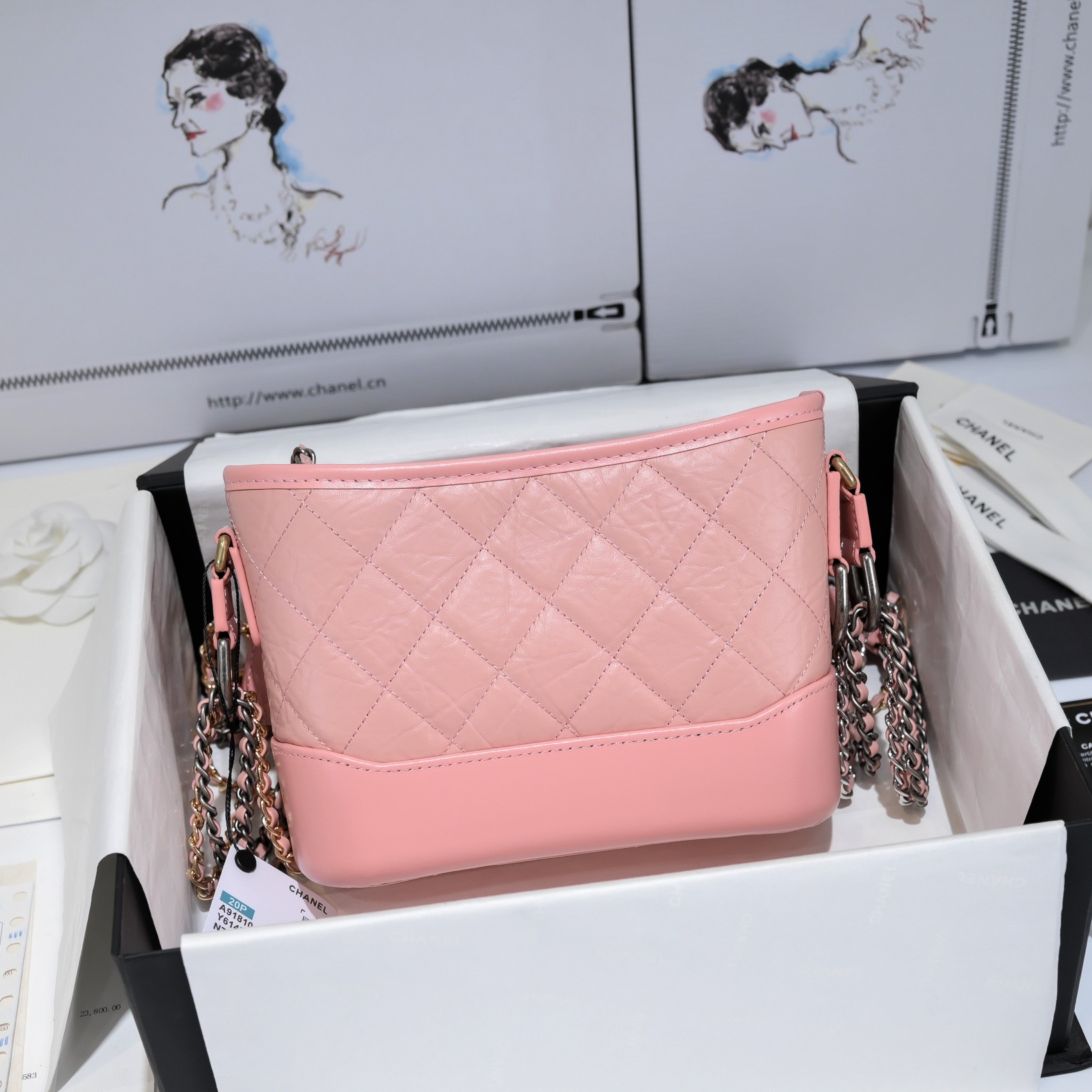 CHANEL ガブリエル ドゥ シャネル スモール ホーボー バッグ -4色