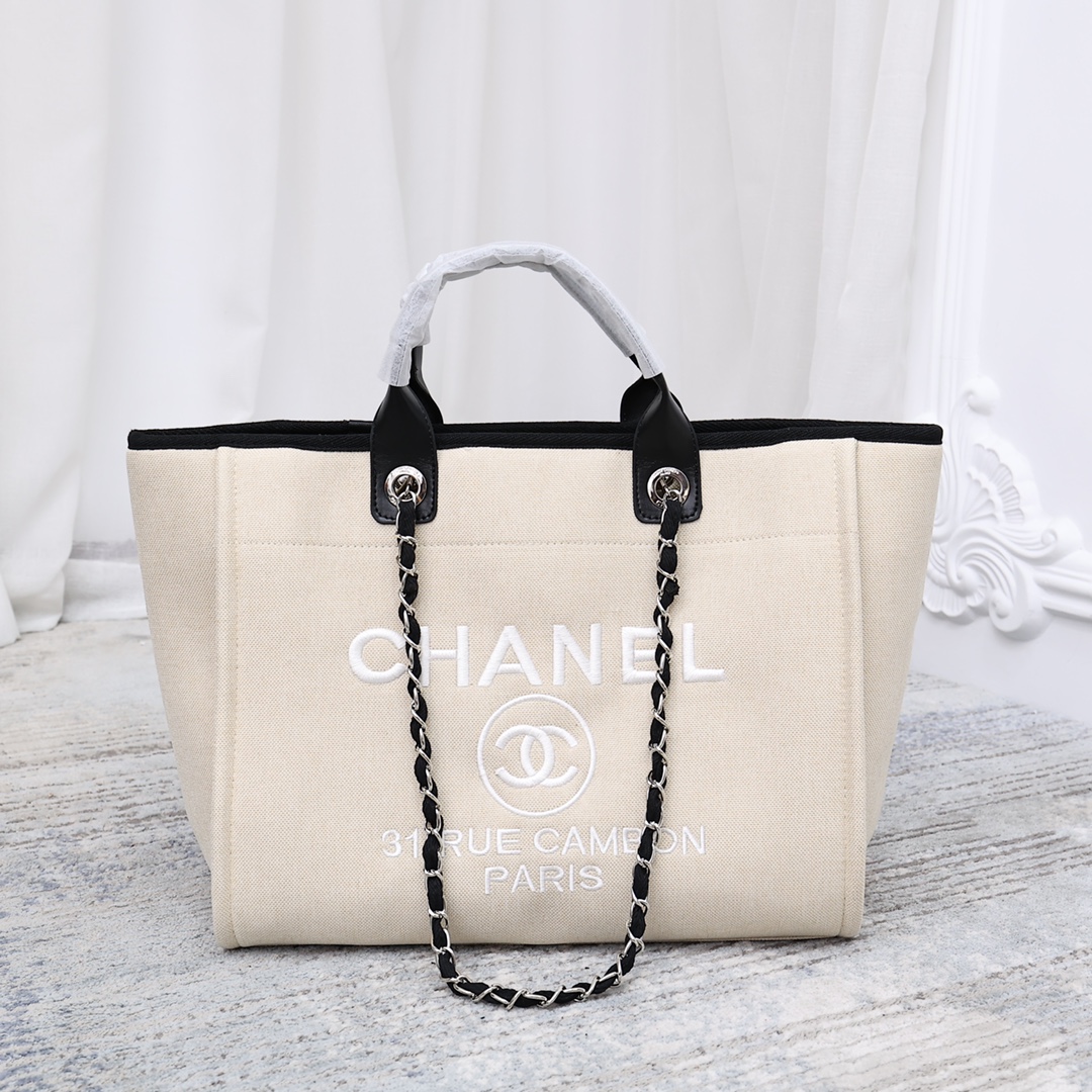 【シャネル】TOTE 38x32x18cm -6色