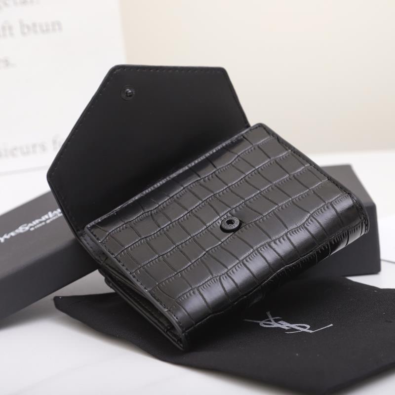 【Yves Saint laurent】ミディアム ウォレット 12·5*10*2.5cm -3色