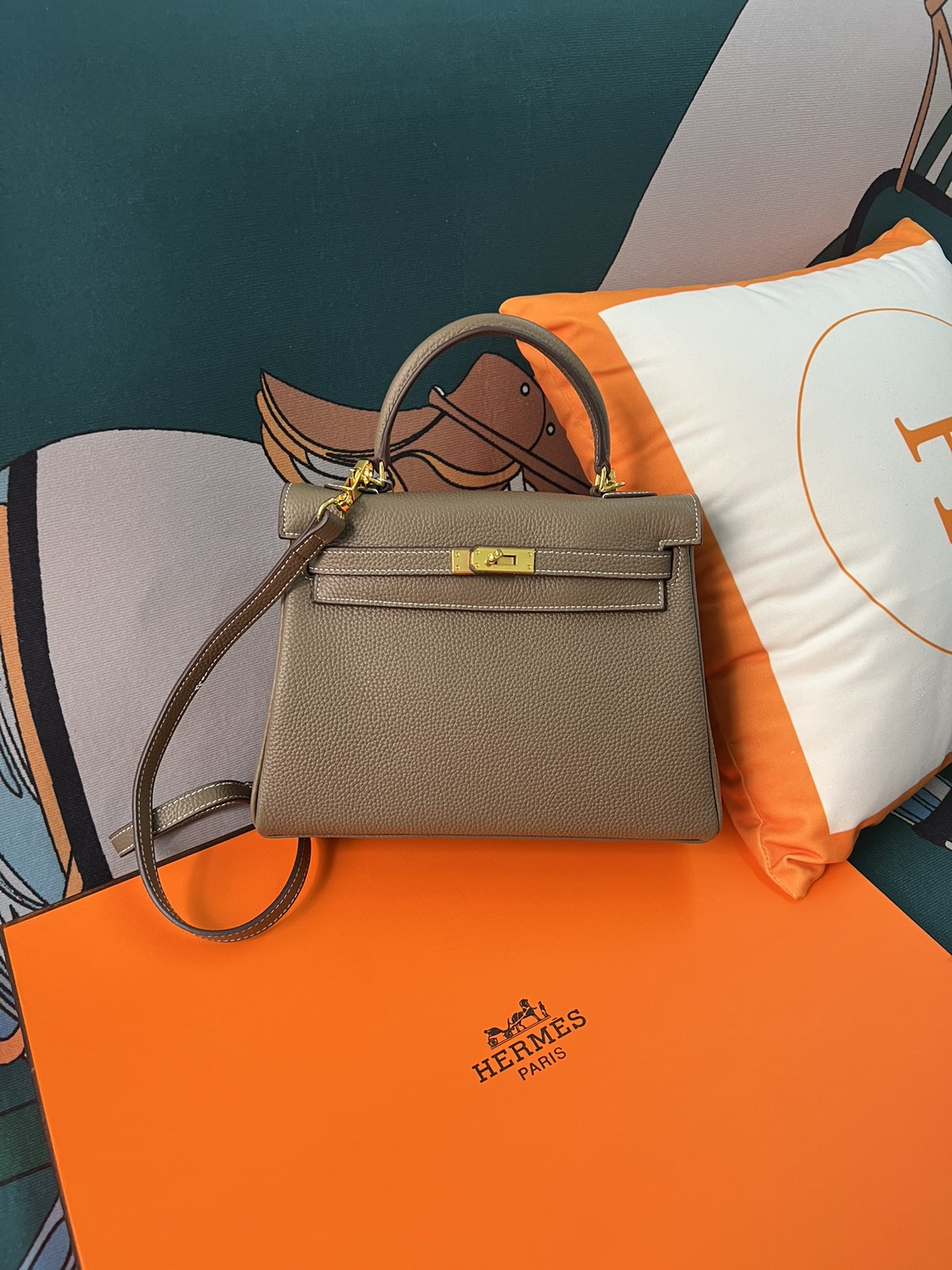 HERMES(エルメス) kelly 25 28 ケリー ハンドバッグ ゴールド金具 2 WAY -6色