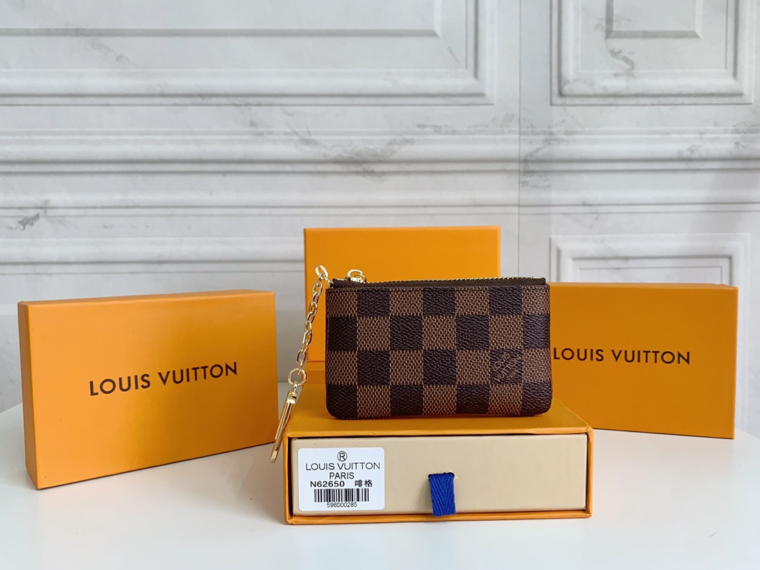 【LOUIS VUITTON】Damier   12x7cm -5色