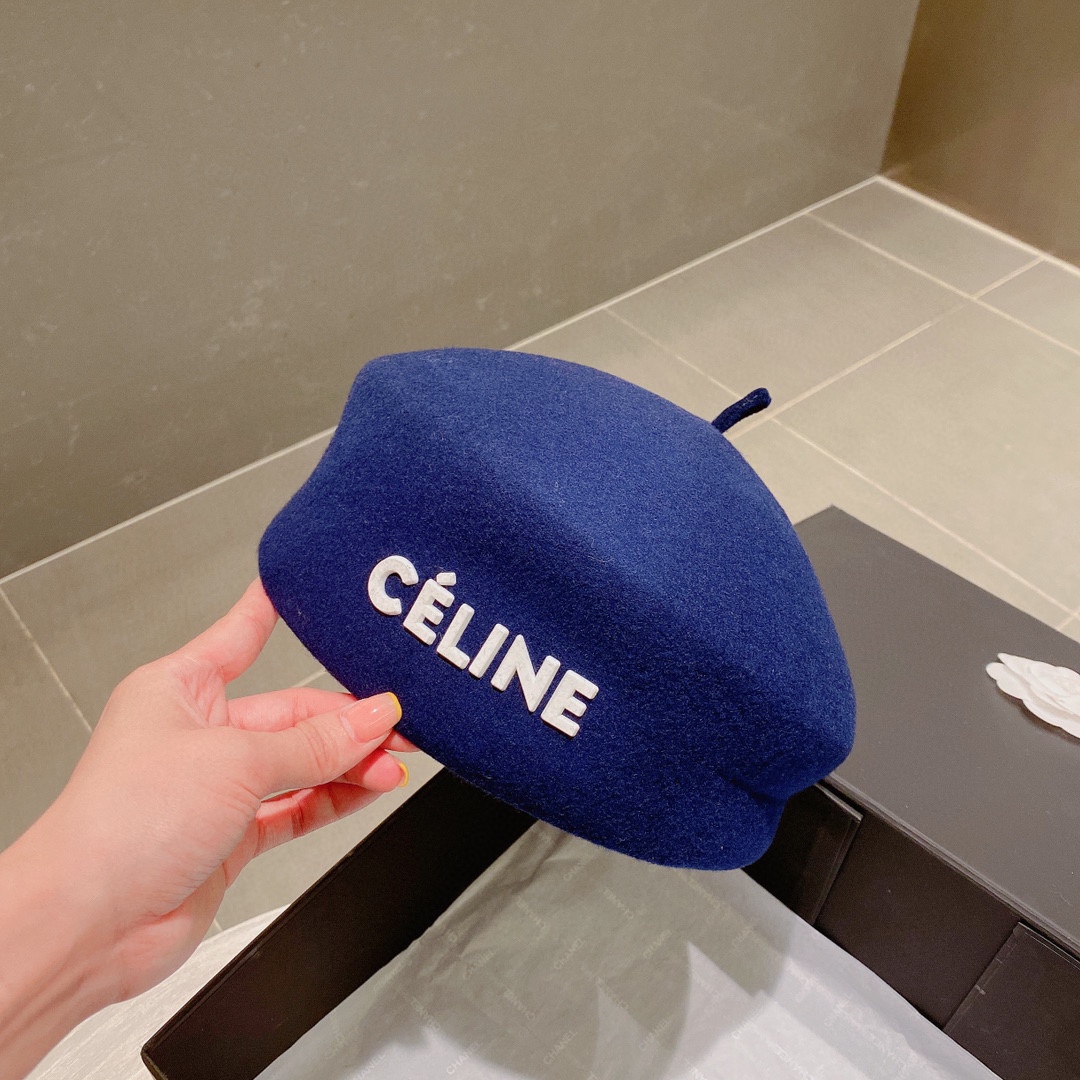 【キャップ 】CELINE  頭周57CM  -3色