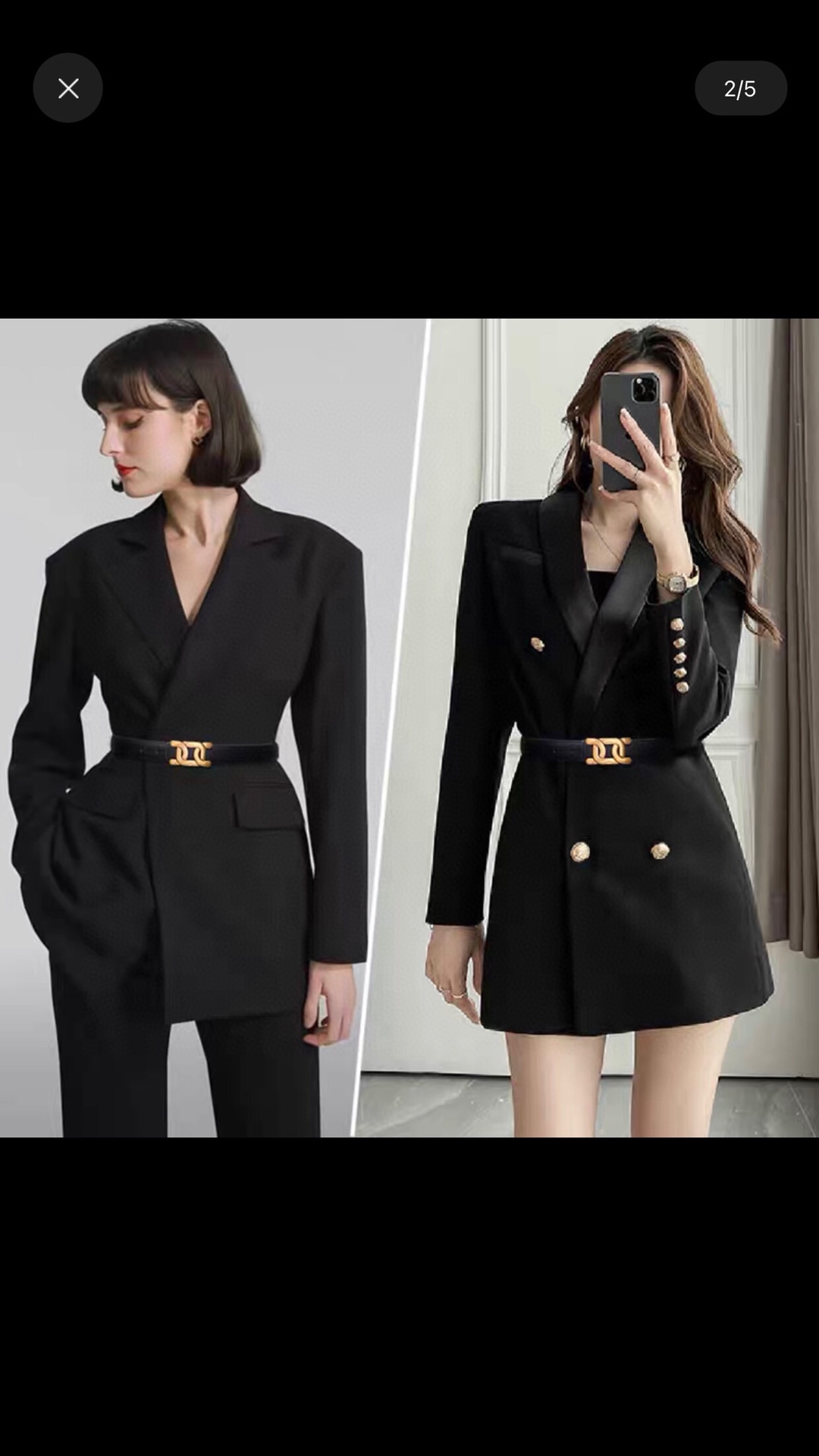 【Celine】 レディース  幅：2.5CM 長：95-115CM  -2色