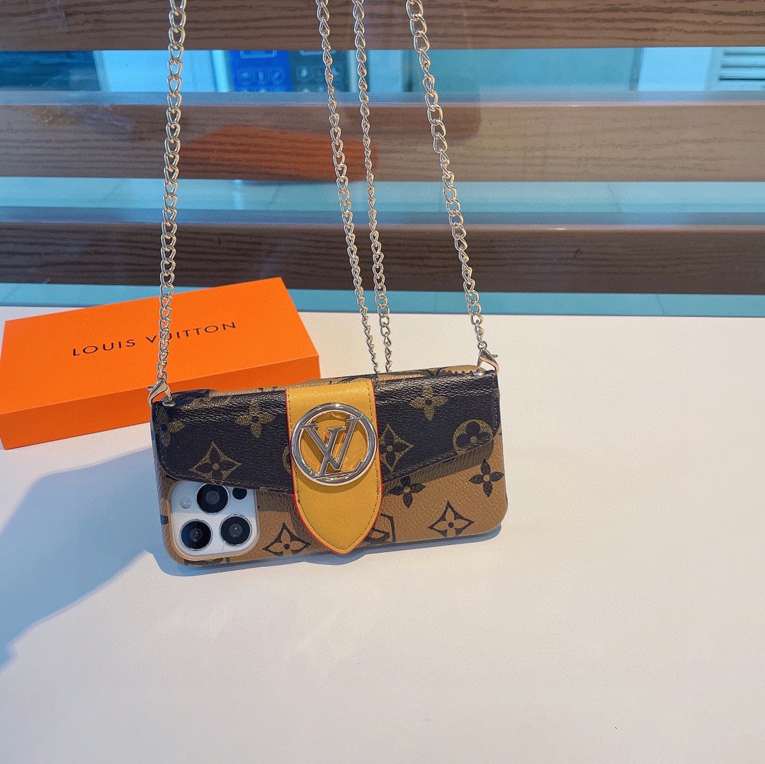 【スマホケース】LV  携帯カバー   -2色