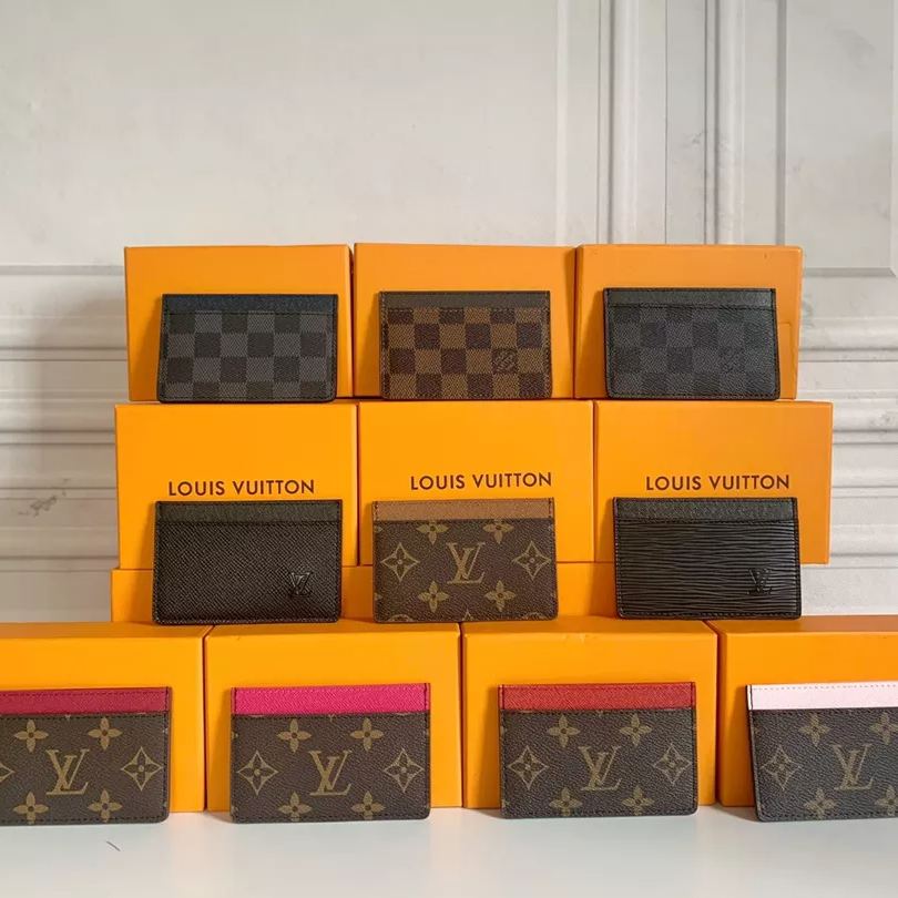 【LOUIS VUITTON】パスケース  Damier  11x7cm -10色