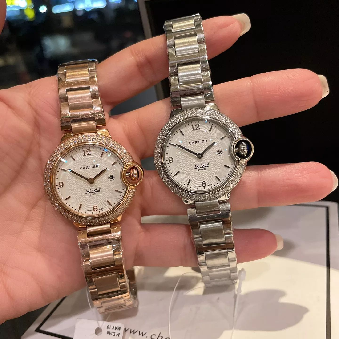 【Cartier】 レディース 33MM