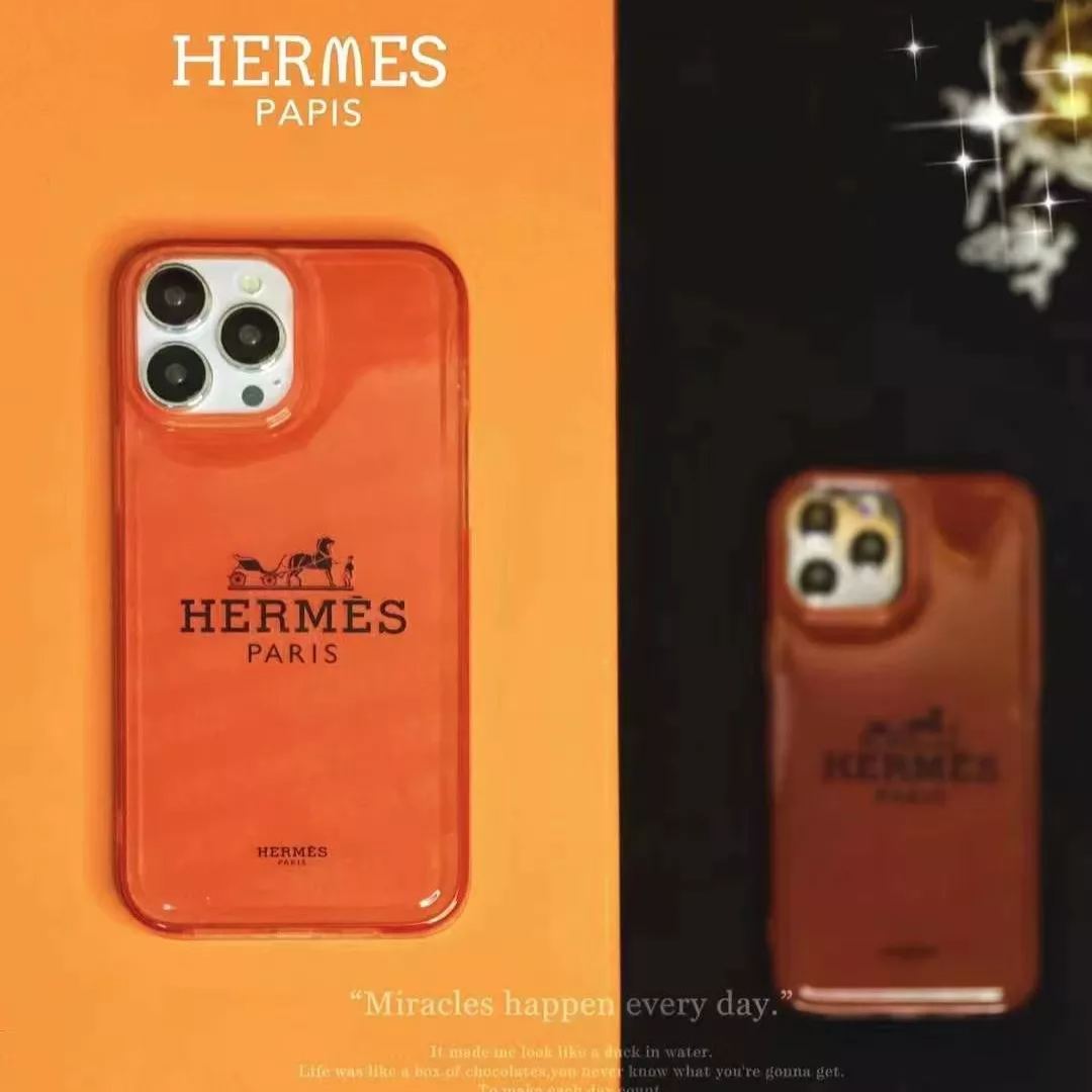 【スマホケース】HERMES 携帯カバー