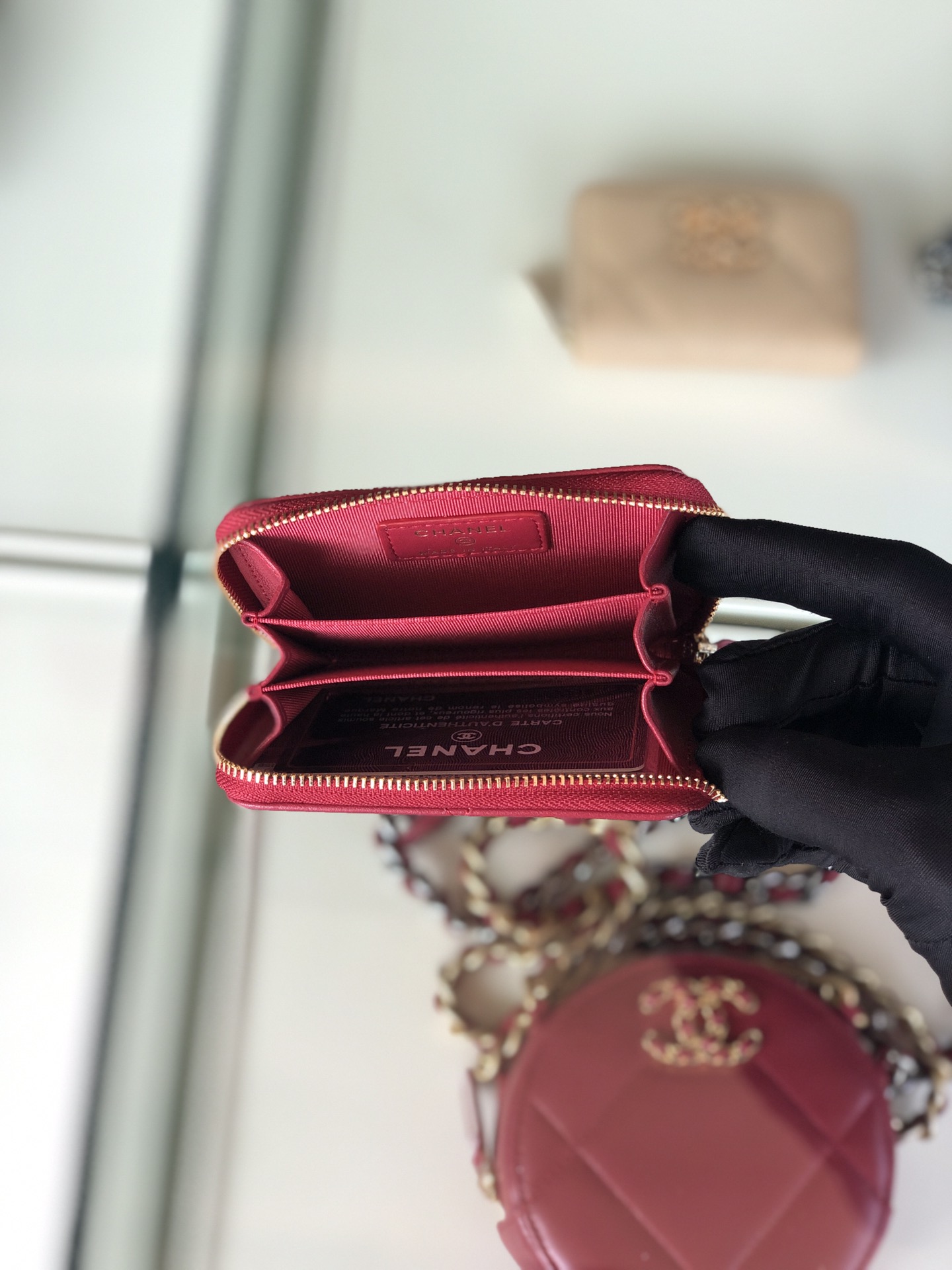 【CHANEL】小銭入れ  11*9.5*1.5cm -6色