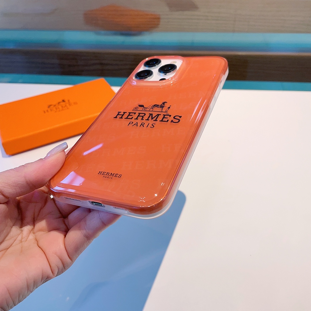 【スマホケース】HERMES 携帯カバー