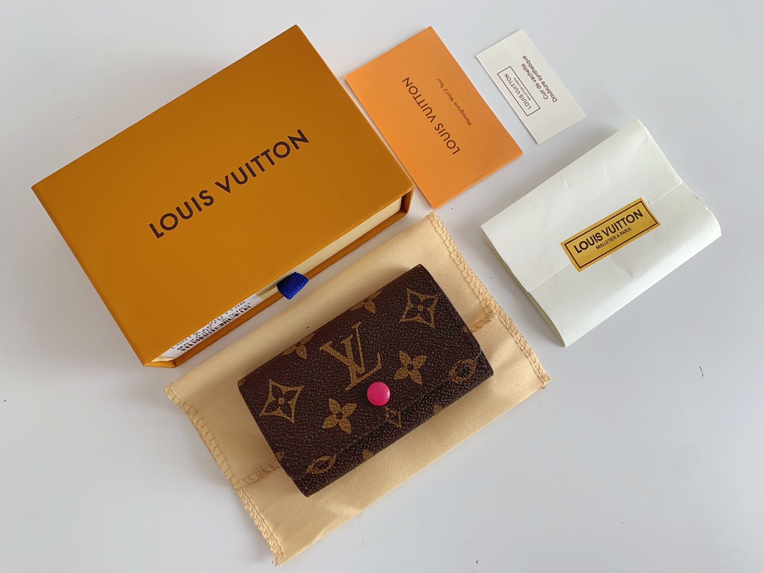 【LOUIS VUITTON】キーケース  10.5x 7.0 cm -10色