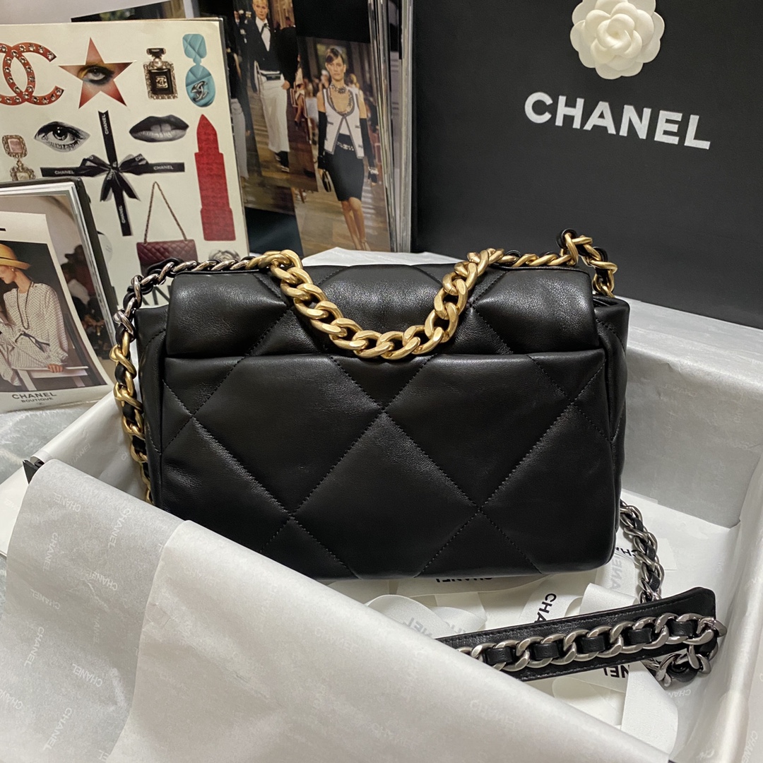 人気商品 CHANEL 19 ハンドバッグ ラムスキン -4色