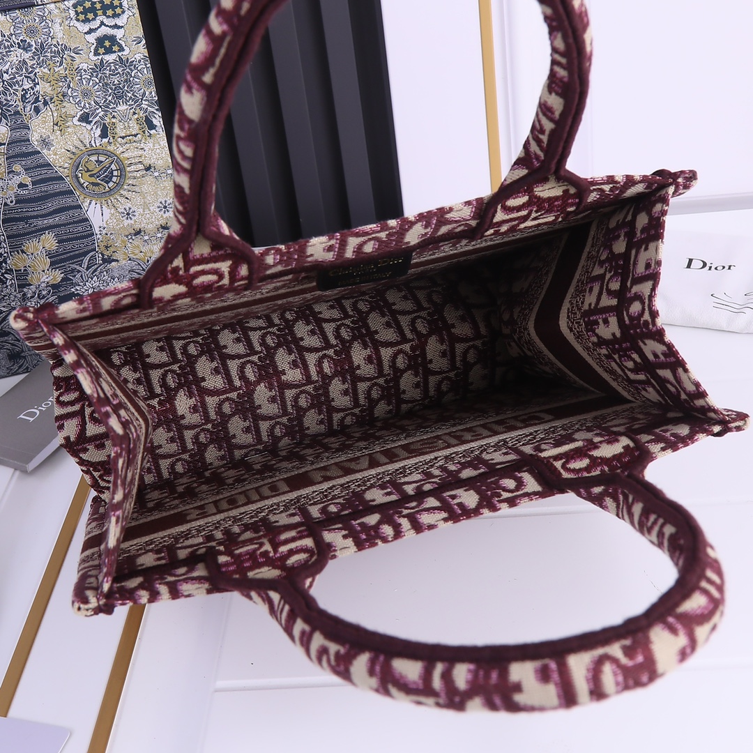 【DIOR】BOOK TOTE  -26.5x21x14CM -36x20x15cm-4色