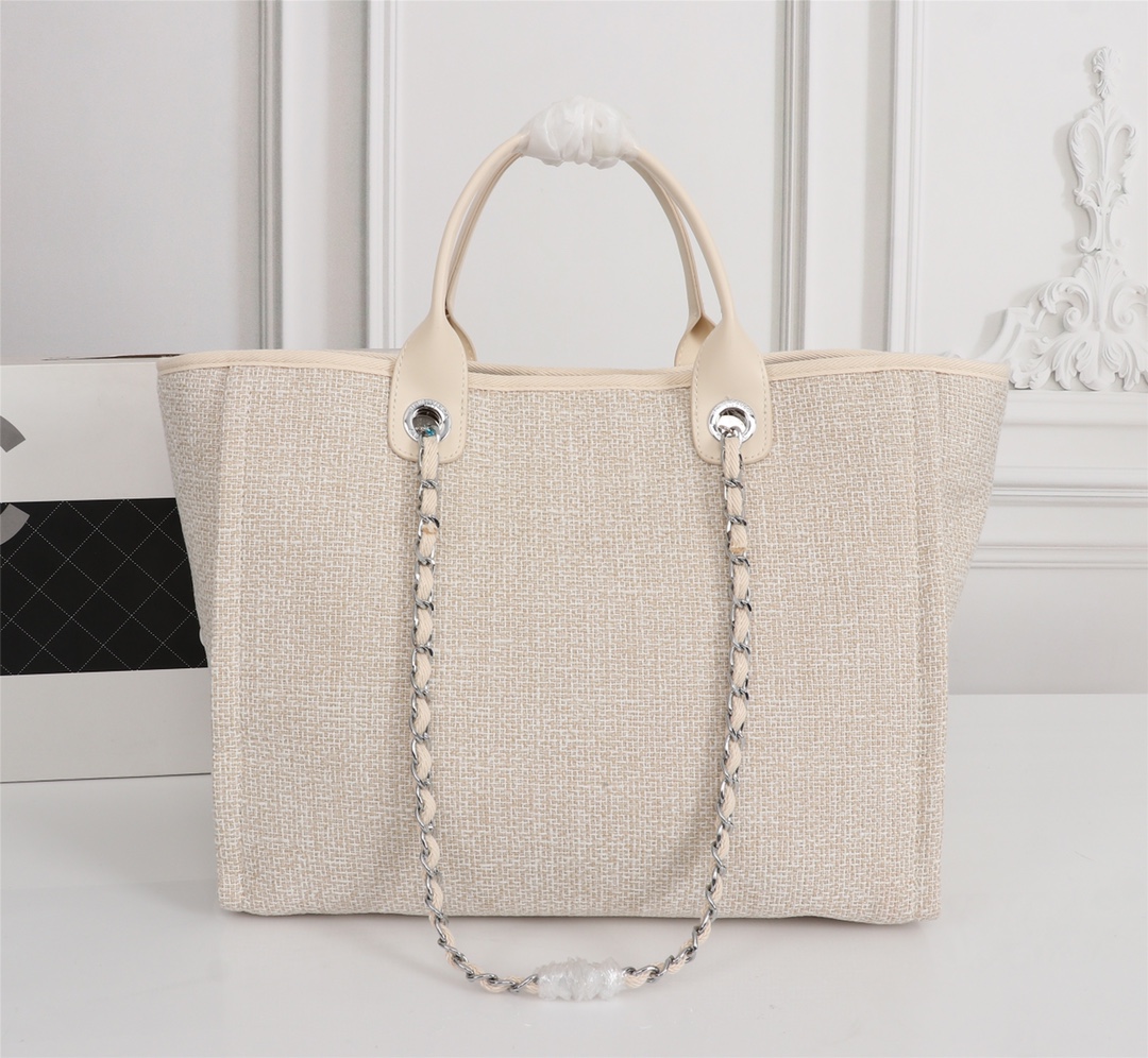 【シャネル】TOTE 38x30x12cm -12色