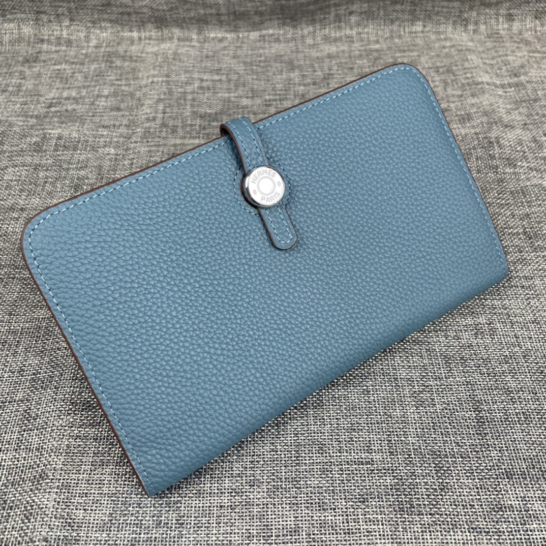 【Hermes 】二つ折り財布  20.1cm*12.5cm -6色