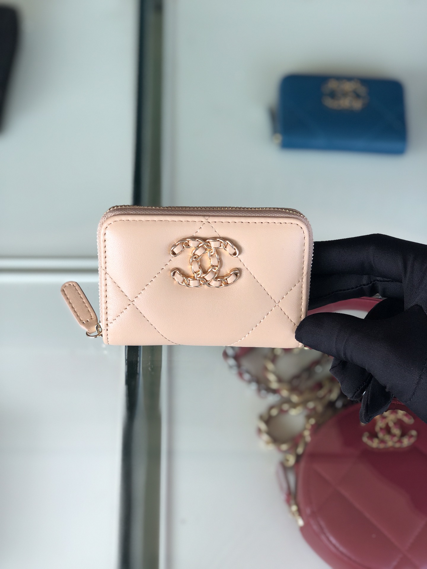 【CHANEL】小銭入れ  11*9.5*1.5cm -6色