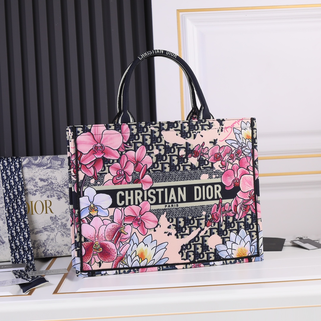 【DIOR】BOOK TOTE  -36x20x15cm -42x 35x15cm-5色