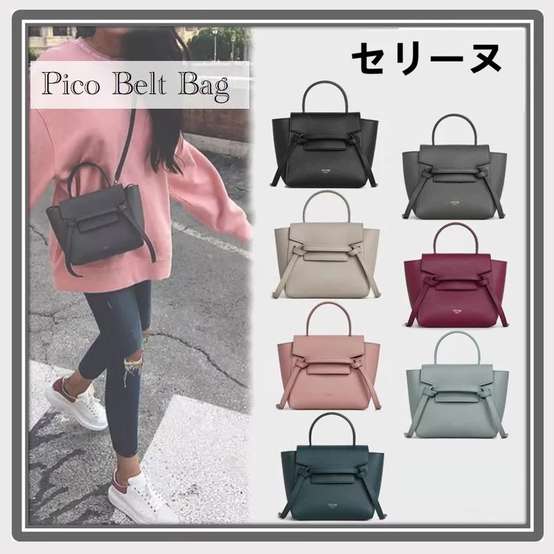 入手困難大人気 ピコ ベルトバッグ ★ブラック-21*16*8CM 全5色