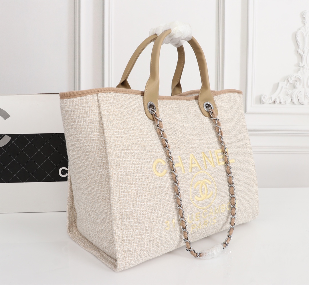 【シャネル】TOTE 38x30x12cm -12色