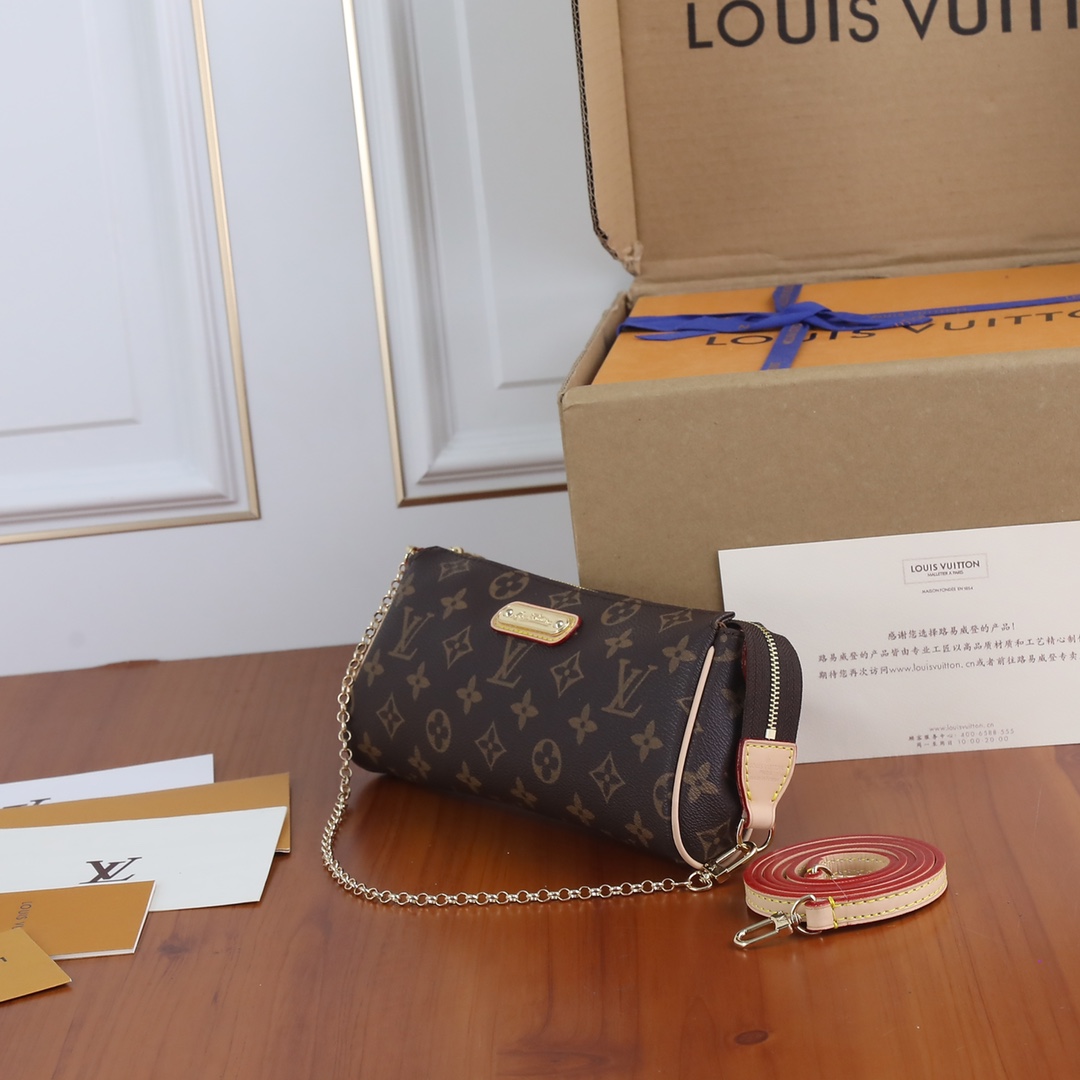 【LOUIS VUITTON】EVA サイズ: 25x13x4cm  -3色