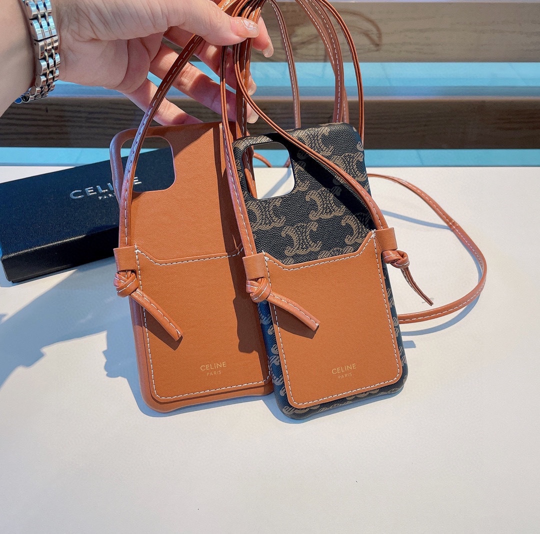 【スマホケース】Celine  携帯カバー   -2色