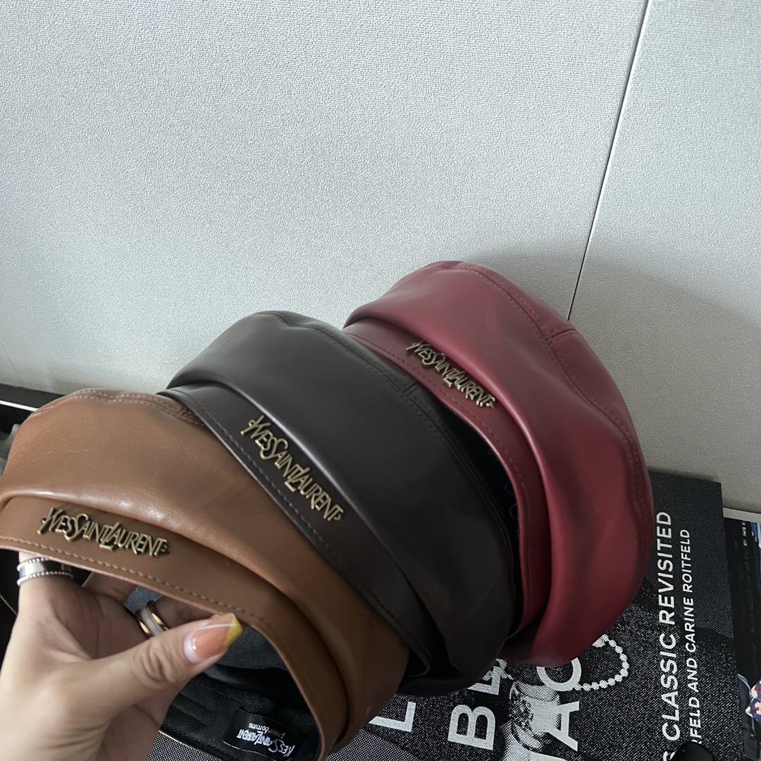 【キャップ 】Yves Saint laurent  -4色