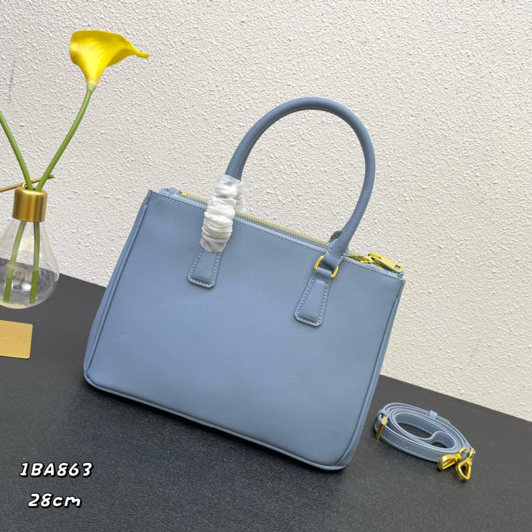 【PRADA】 Galleria    サイズ: 28-19.5-12cm -6色