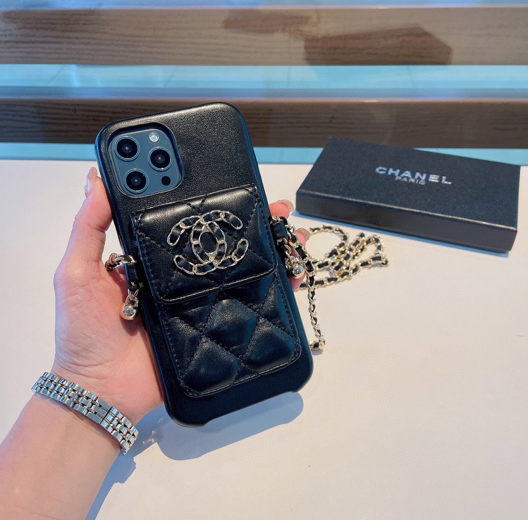 【スマホケース】 CHANEL  携帯カバー   -2色