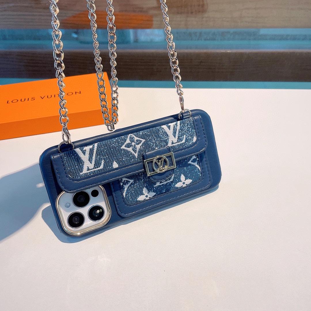 【スマホケース】LV 携帯カバー   -2色