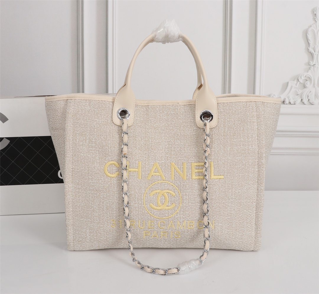 【シャネル】TOTE 38x30x12cm -12色