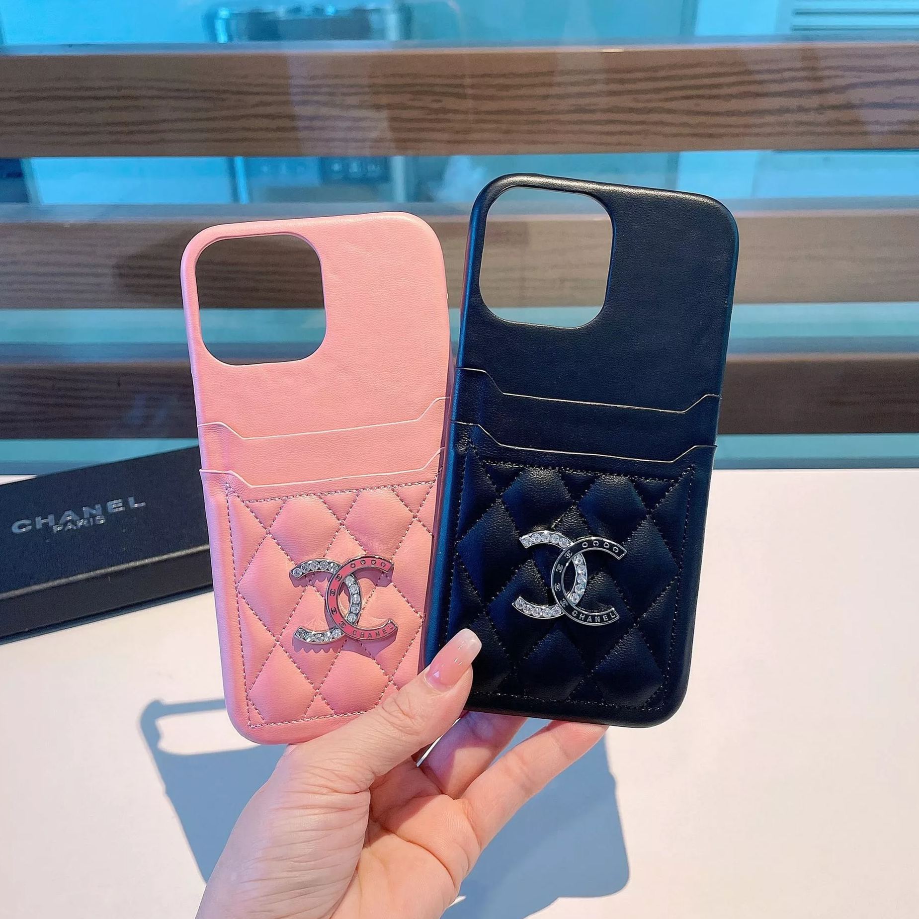 【スマホケース】CHANEL  携帯カバー   -2色