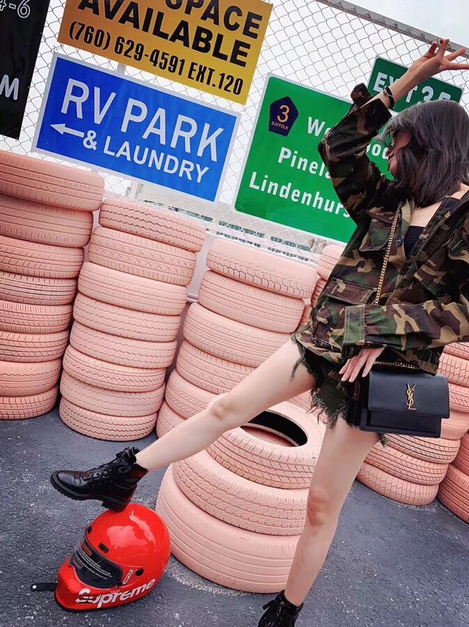 【SAINT LAURENT】sunset   サイズ: 22x16x9cm -2色