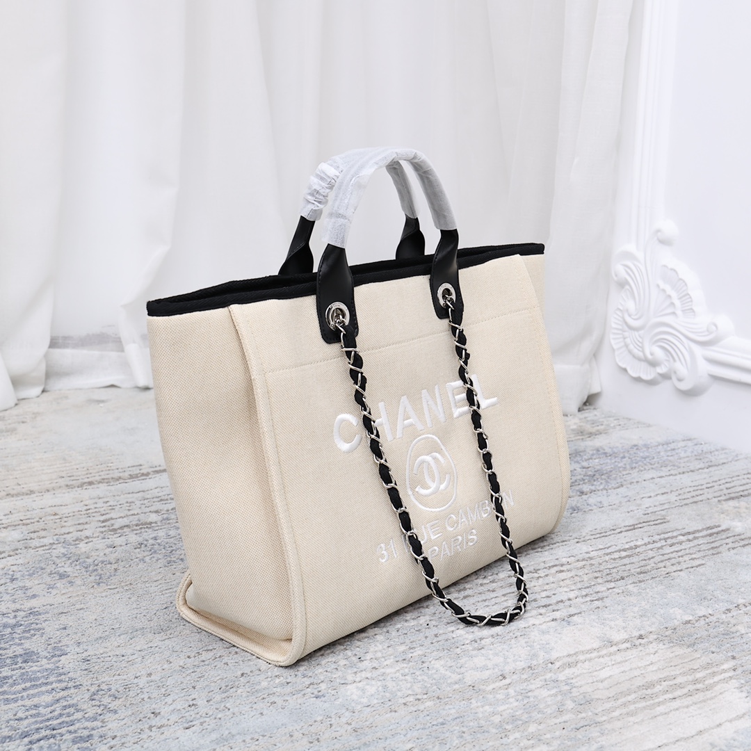【シャネル】TOTE 38x32x18cm -6色