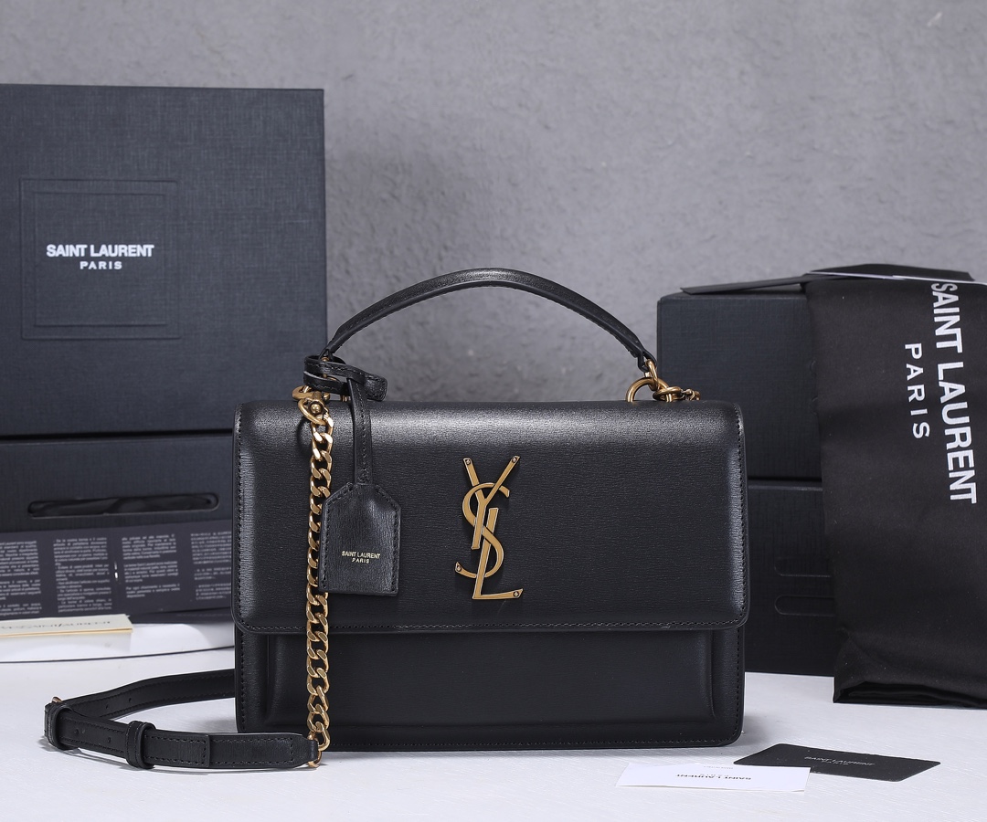 【SAINT LAURENT】  SUNSET サイズ: 25x18x5cm -3色