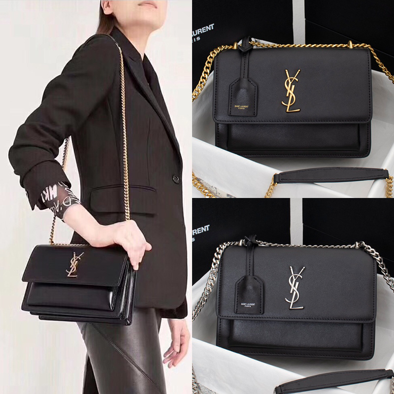 【SAINT LAURENT】sunset   サイズ: 22x16x9cm -2色