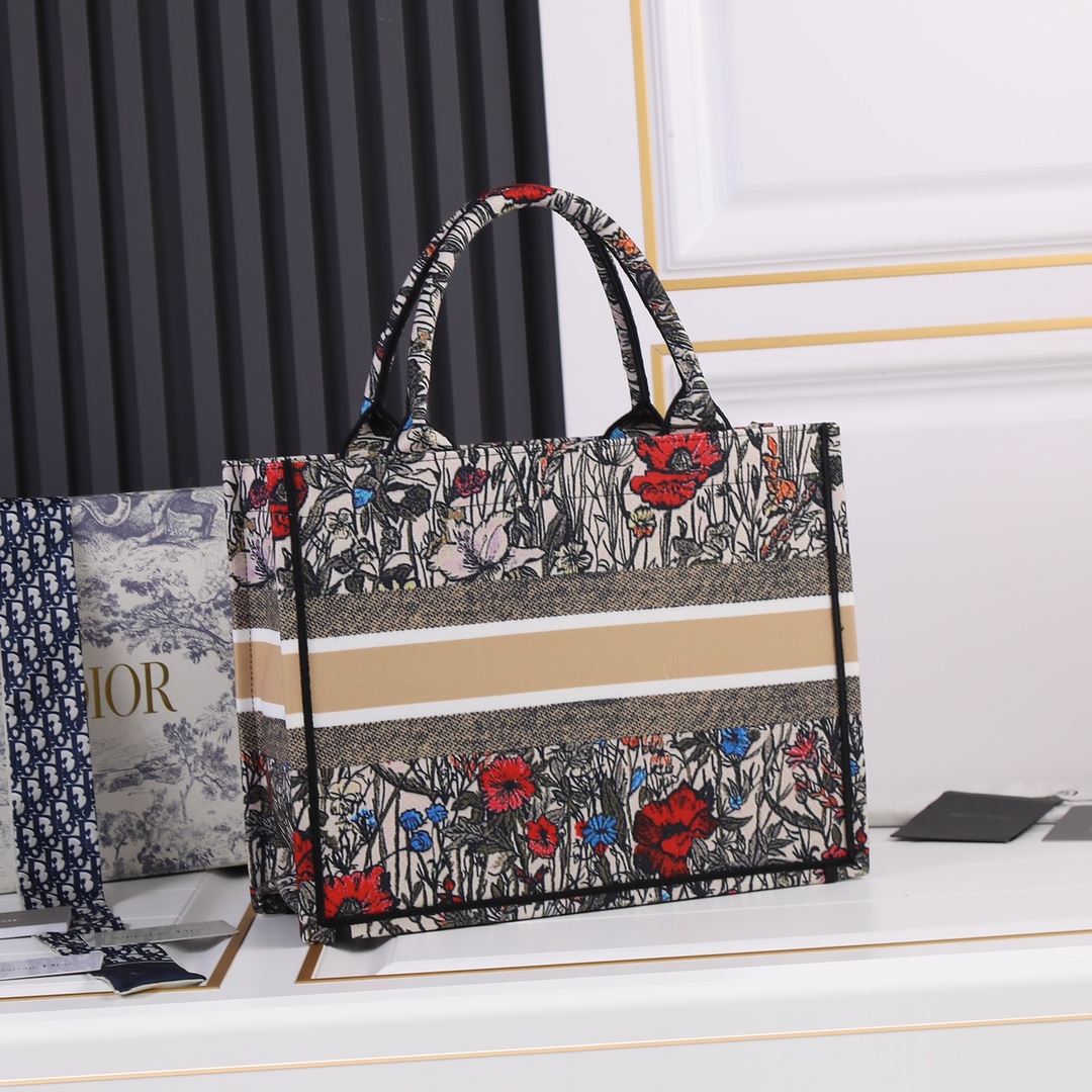 【DIOR】BOOK TOTE  -36x20x15cm -42x 35x15cm-5色