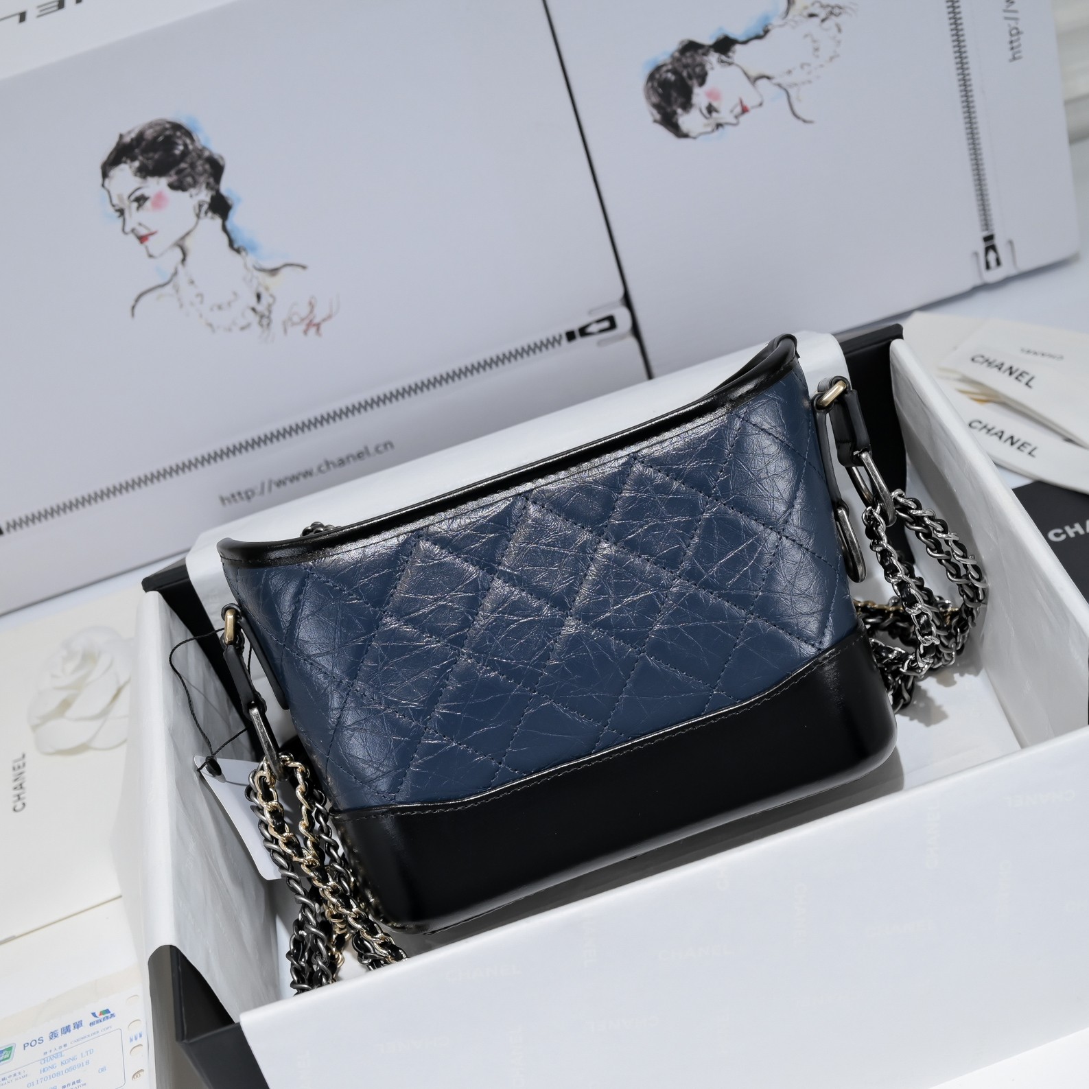 CHANEL ガブリエル ドゥ シャネル スモール ホーボー バッグ -4色