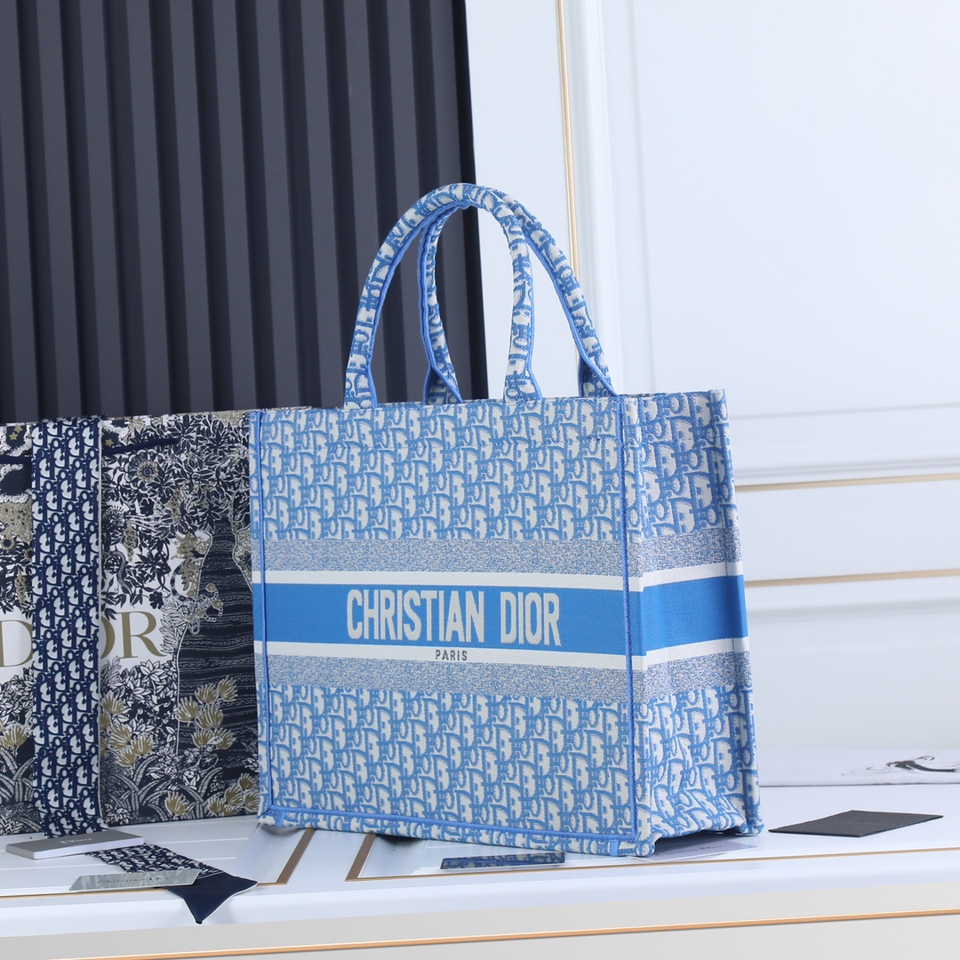 【DIOR】BOOK TOTE  -26.5x21x14CM -36x20x15cm-4色