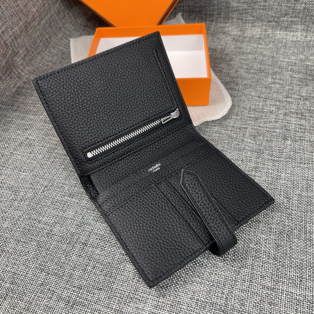 【Hermes 】二つ折り財布  10*12CM  -6色